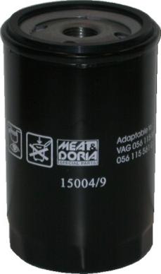 Meat & Doria 15004/9 - Масляный фильтр autosila-amz.com
