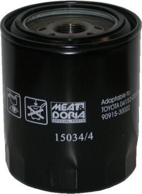 Meat & Doria 15034/4 - Масляный фильтр autosila-amz.com