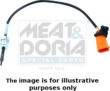 Meat & Doria 12056E - Датчик, температура выхлопных газов autosila-amz.com