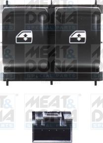 Meat & Doria 26639 - Выключатель, стеклоподъемник autosila-amz.com