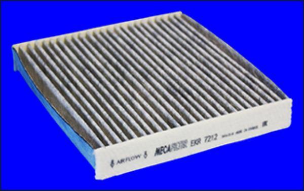 Mecafilter EKR7212 - Фильтр воздуха в салоне autosila-amz.com