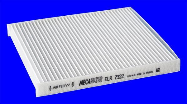 Mecafilter ELR7322 - Фильтр воздуха в салоне autosila-amz.com