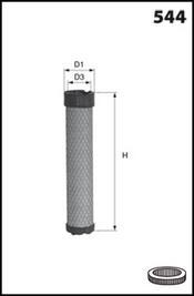 Mecafilter FA3553 - Фильтр добавочного воздуха autosila-amz.com