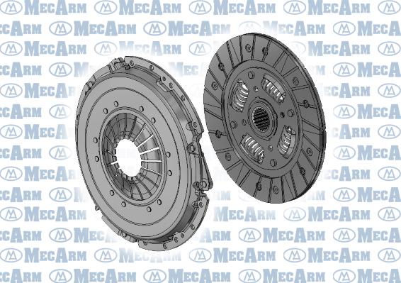 Mecarm MK10206D - Комплект сцепления autosila-amz.com