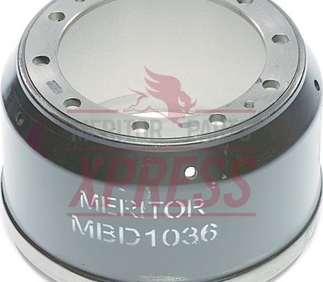 Meritor MBD1028 - Тормозной барабан autosila-amz.com