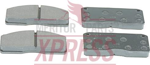 Meritor MDP5116 - Тормозные колодки, дисковые, комплект autosila-amz.com