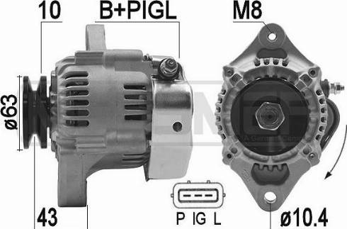 Messmer 209467A - Генератор autosila-amz.com