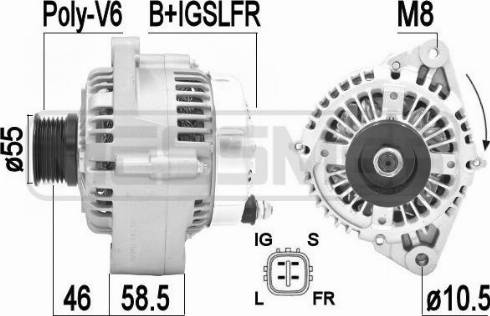 Messmer 209411A - Генератор autosila-amz.com