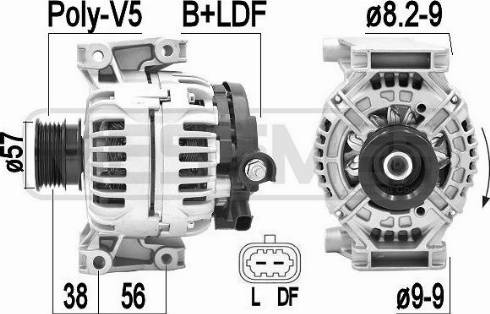 Messmer 209425A - Генератор autosila-amz.com