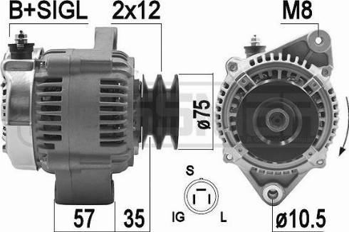 Messmer 209474A - Генератор autosila-amz.com