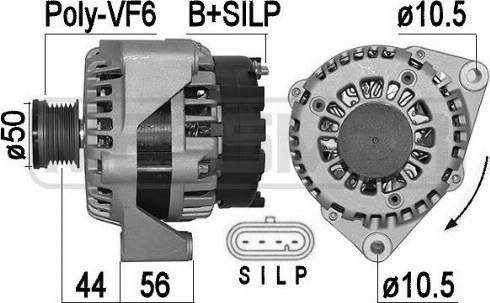 Messmer 209544A - Генератор autosila-amz.com