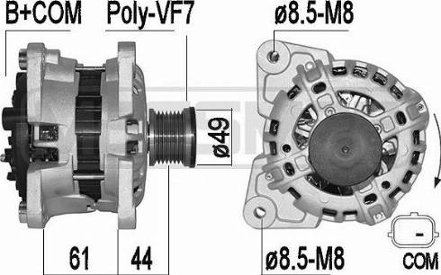 Messmer 209518A - Генератор autosila-amz.com