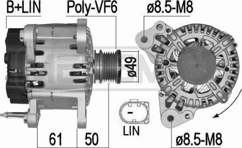 Messmer 209536A - Генератор autosila-amz.com