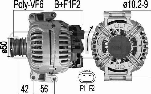 Messmer 209538A - Генератор autosila-amz.com