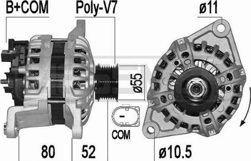 Messmer 209528A - Генератор autosila-amz.com