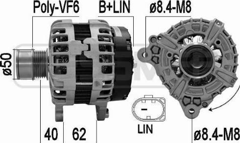 Messmer 209614A - Генератор autosila-amz.com