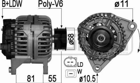 Messmer 209051A - Генератор autosila-amz.com