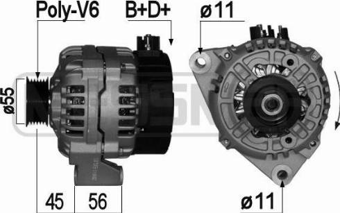 Messmer 209063A - Генератор autosila-amz.com