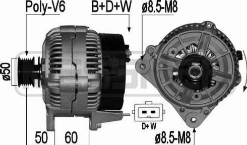 Messmer 209062A - Генератор autosila-amz.com