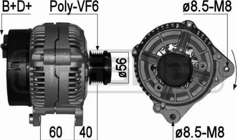 Messmer 209067A - Генератор autosila-amz.com