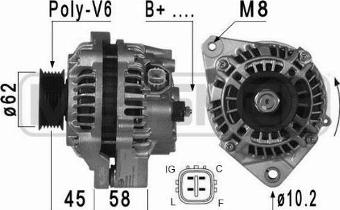 Messmer 209008A - Генератор autosila-amz.com