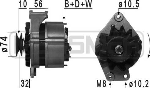 Messmer 209007R - Генератор autosila-amz.com