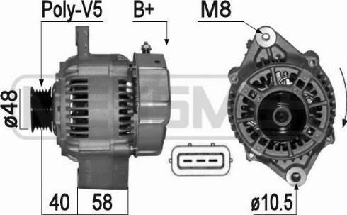 Messmer 209141A - Генератор autosila-amz.com