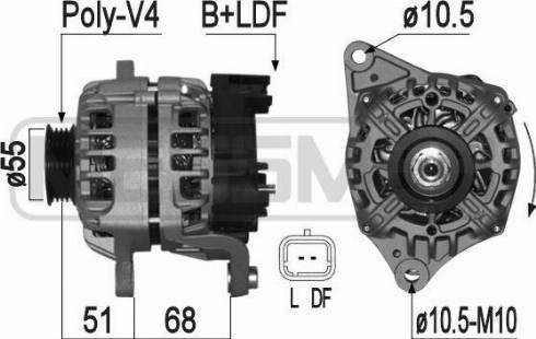 Messmer 209143A - Генератор autosila-amz.com