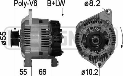 Messmer 209156A - Генератор autosila-amz.com