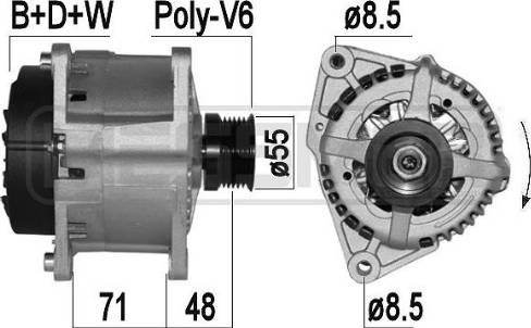 Messmer 209390A - Генератор autosila-amz.com