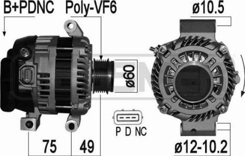 Messmer 209349A - Генератор autosila-amz.com