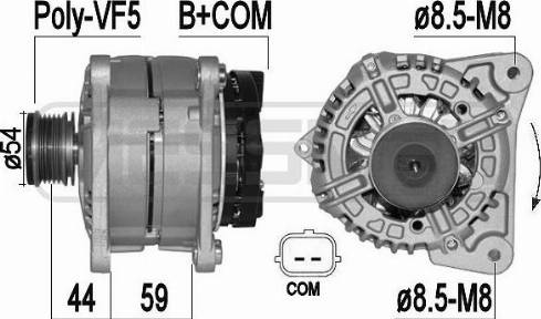 Messmer 209376A - Генератор autosila-amz.com