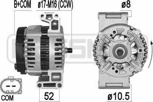 Messmer 209378A - Генератор autosila-amz.com