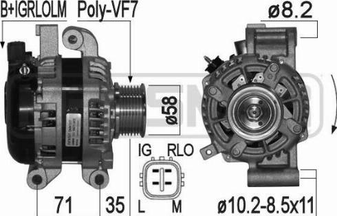 Messmer 209298 - Генератор autosila-amz.com