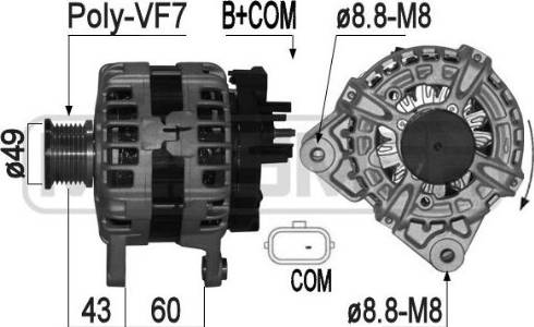 Messmer 209292 - Генератор autosila-amz.com