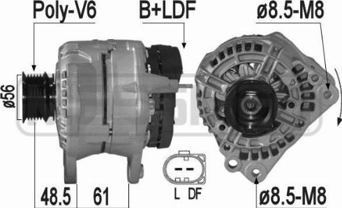 Messmer 209215 - Генератор autosila-amz.com