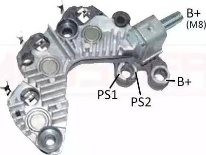 Messmer 215910 - Выпрямитель, диодный мост, генератор autosila-amz.com