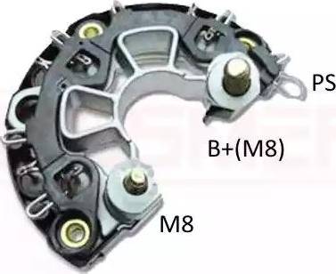 Messmer 215417 - Выпрямитель, диодный мост, генератор autosila-amz.com