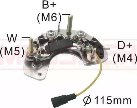 Messmer 215504 - Выпрямитель, диодный мост, генератор autosila-amz.com