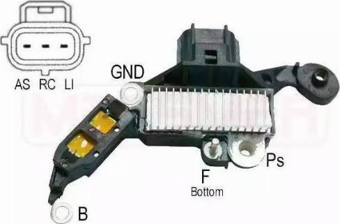 Messmer 215188 - Регулятор напряжения, генератор autosila-amz.com