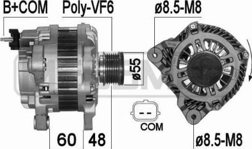 Messmer 210996A - Генератор autosila-amz.com