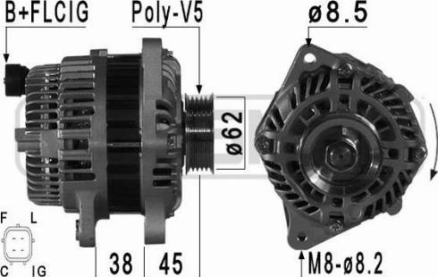 Messmer 210953A - Генератор autosila-amz.com