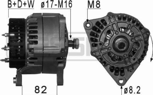 Messmer 210988A - Генератор autosila-amz.com