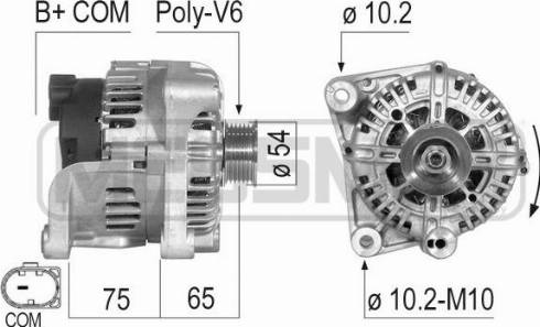 Messmer 210499A - Генератор autosila-amz.com