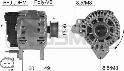 Messmer 210496A - Генератор autosila-amz.com