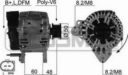 Messmer 210498A - Генератор autosila-amz.com