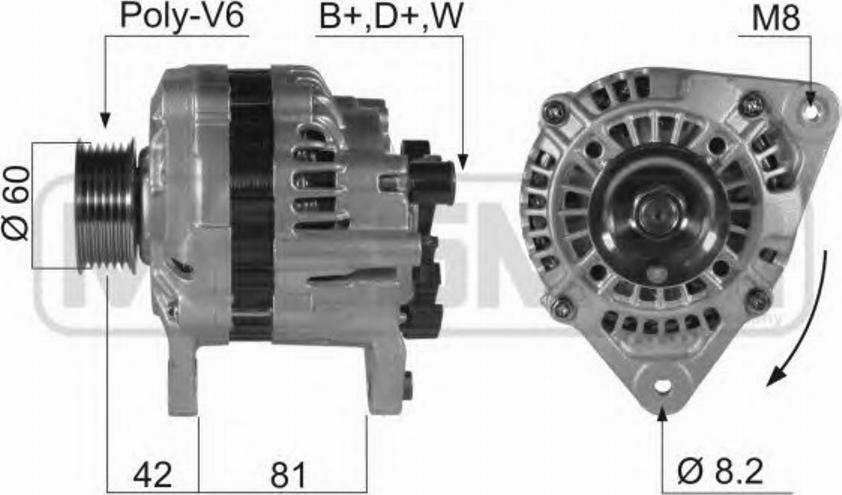 Messmer 210446 - Генератор autosila-amz.com