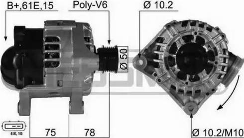 Messmer 210464 - Генератор autosila-amz.com