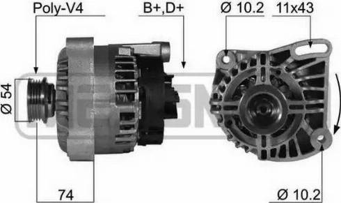 Messmer 210405 - Генератор autosila-amz.com