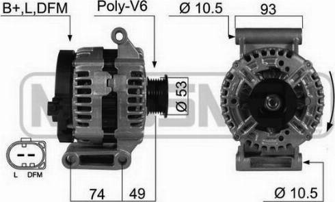 Messmer 210419A - Генератор autosila-amz.com